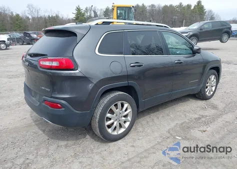 2015 Jeep Cherokee Limited z USA, uszkodzony, nr VIN 1C4PJMDS5FW630472